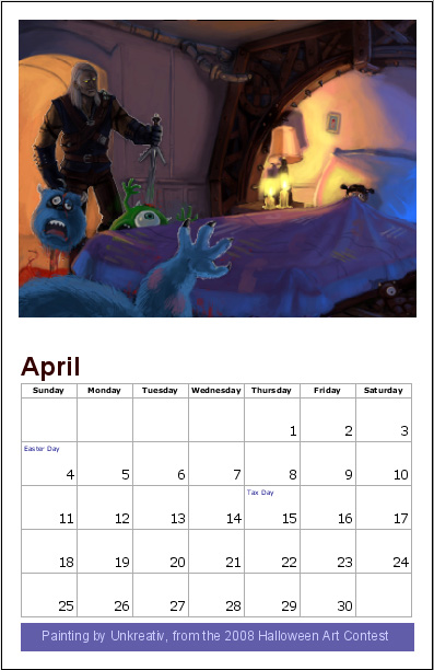 Unkreativ's wonderful painting made by Unkreativ for the Halloween contest