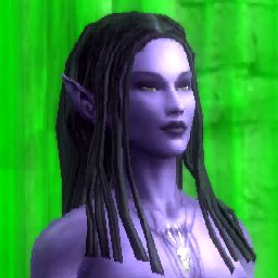 a lavender woman